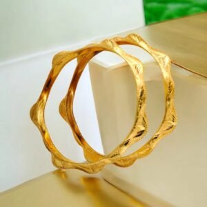 gold plated bangles for women